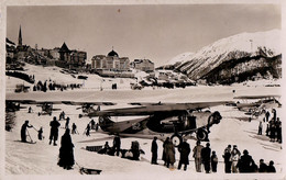 St. Moritz Und Sein Skigebiet. (Fokker F.VII B-3M, CH-162 HB-LBQ, Swissair). - 1919-1938: Entre Guerres
