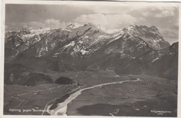 B145) GOLLING Gegen TENNENGEBIRGE - FLIEGERAUFNAHME Luftbild - STEMPEL + NACHGEBÜHR 22.5.1933 !! - Golling