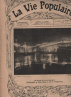 LA VIE POPULAIRE 23 12 1904 - SALON DE L'AUTOMOBILE - FRUITS EXOTIQUES - GUERRE RUSSO-JAPONAISE - NOUVEAUX ECHAFAUDAGES - General Issues
