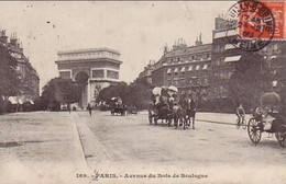 REF14.357  PARIS 16°  L'AVENUE DU BOIS DE BOULOGNE. ATTELAGES - Arrondissement: 16