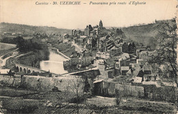 UZERCHE : PANORAMA PRIS ROUTE D'EYBURIE - Uzerche