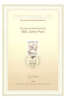 GERMANY. BERLIN. FDC 500th ANNIV. POST. 1990 - Máquinas Franqueo (EMA)