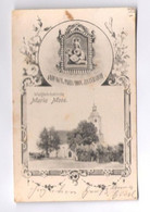 Alte AK Wallfahrtskirche Maria Moos Zistersdorf Niederösterreich Gelaufen 1911 Österreich - Other