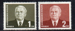 172big30 - DDR GERMANIA DEMOCRATICA 1953,  Unificato N. 342/343 *** MNH - Unused Stamps