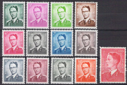 COB 1066/75 **MNH - 1958 - Sm Le Roi Baudoin - Type Marchand - Cote 365 COB 2022 - Nuevos