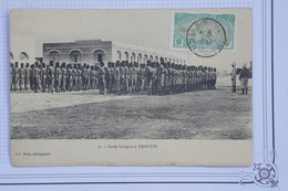 U14 COTE DES SOMALIS  BELLE  CARTE  1912  INVERSE   DJIBOUTI  ABYSSINIE POUR PARIS   ++ AFFRANCH. PLAISANT - Brieven En Documenten