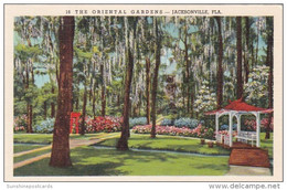 Florida Jacksonville The Oriental Gardens Curteich - Jacksonville