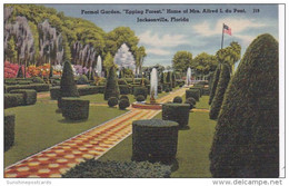 Florida Jacksonville Formal Garden Epping Forest Home Of Mrs Alfred I Du Pont - Jacksonville