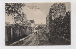 NEUMARK - FRIEDEBERG / STRZELCE - KRAJENSKIE, An Der Stadtmauer, Pferdefuhrwerk, 1926 Post. Gelaufen - Neumark