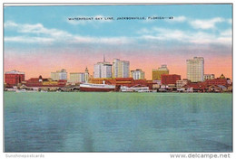 Florida Jacksonville The Waterfront Sky Line - Jacksonville