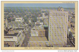 Florida Jacksonville Adams Street Looking East Dexter Press - Jacksonville
