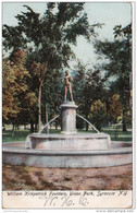 New York Syracuse William Kirkpatrick Fountain In Union Park 1906 - Syracuse