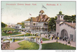 New York Syracuse Boardwalk At Ontario Beach Park 1909 - Syracuse