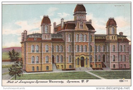 New York Syracuse Hall Of Languages Syracuse University - Syracuse