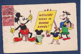 CPA Disney Walt Mickey Circulé Voir Dos - Andere & Zonder Classificatie