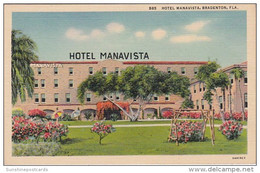 Florida Bradenton Hotel Manavista Curteich - Bradenton