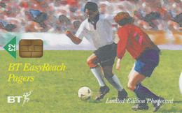 United Kingdom,  BCI-061, BT Easyreach Pagers / England World Cup, Football, 2 Scans. - BT Interne