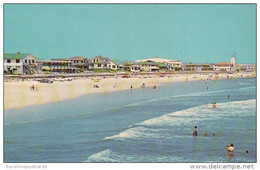 Florida Jacksonville Beach Showing Sun Bathers - Jacksonville