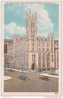 New York Syracuse Mizpah Hotel And First Baptist Church - Syracuse