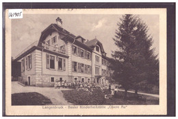 LANGENBRUCK - BASLER KINDERHEILSTÄTTE - TB - Langenbruck