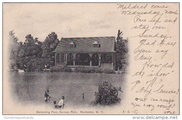 New York Rochester Swimming Pool In Seneca Park 1907 - Rochester