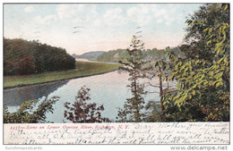 New York Rochester Scene On Lower Genesee River 1907 - Rochester