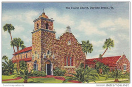 Florida Daytona The Tourist Church Curteich - Daytona