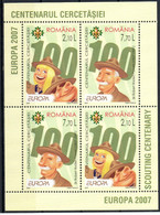 HB RUMANIA / ROMANIA Año 2007 Yvert Nr. 330 Nueva Europa CEPT - Unused Stamps