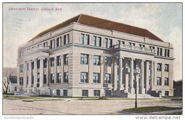 Nebraska Lincoln University Temple 1908 - Lincoln