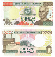 Tanzania 1000 Shillings 2000 UNC - Tanzanie