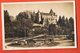 ZMM-30  Château D'Oron  Avec Jardins Au Premier Plan. Circulé Cachet Lutry 1922 - Lutry