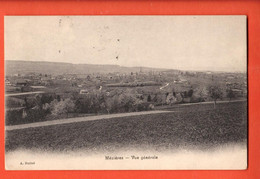 ZMM-31 Mézières Lavaux-Oron, Vue Générale. Buttet  Cachet Mézières 1907  No 5791 - Jorat-Mézières