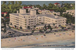 Florida Fort Lauderdale The Fort Lauderdale Beach Hotel Curteich - Fort Lauderdale