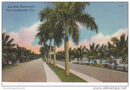 Florida Fort Lauderdale Las Olas Boulevard 1957 - Fort Lauderdale