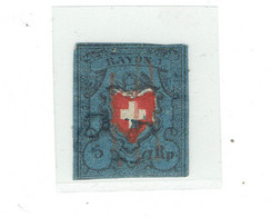 Suisse - Postes Fédérales - TP N°14 OB - Beau - 1850 - 1843-1852 Kantonalmarken Und Bundesmarken