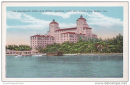 Florida Palm Beach Ambassador Hotel From Lake Worth - Palm Beach