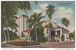 Florida Palm Beach The Whitehall Hotel Curteich - Palm Beach