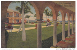 Florida Palm Beach The Colonnades Ocean View Through Clisters Curteich - Palm Beach