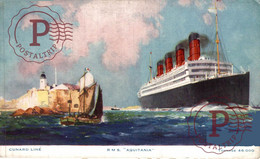 Cunard Liner Aquitania - Steamers