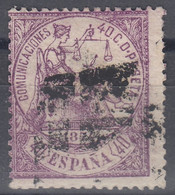 ESPAÑA Ø 148 Alegoría De La Justicia 40 Cént. Violeta - Used Stamps