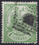 ESPAÑA Ø 150 1874. Alegoría De La Justicia. 1 Peseta. Bien Centrado. - Used Stamps