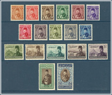 Egypt - 1944-51 - ( King Farouk - Farouk Marshall ) - Complete Set - MNH (**) - Nuevos