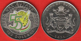 Guyana 100 Dollars 2021 "Independence" Colored UNC - Guyana