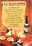 CPM Recette De La Raclette TBE éd. Edy à Chambéry - Recettes (cuisine)