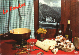 CPM Recette De La Fondue Savoyarde TBE éd. Edy à Chambéry - Recettes (cuisine)