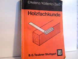 Holzfachkunde Für Tischler Und Holzmechaniker. - Libros De Enseñanza