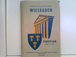 Landeshauptstadt Wiesbaden Stadtplan Mit Strassenverzeichnis Zum Stadtplan Maßstab 1: 15 000 - Hessen
