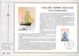 Catalogue CEF - Feuillet Premier Jour 6 Mai 1972 - N° 200: Voilier Terre Neuvas, Côte D'Emeraude - Andere