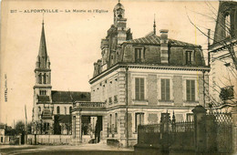 Alfortville * Place De La Mairie Et L'église - Alfortville