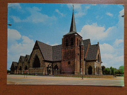 Houthalen, St Martinuskerk --> Beschreven (achterzijde Wat Geschonden) - Houthalen-Helchteren